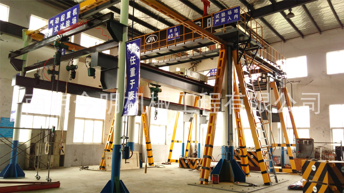 本公司型式試驗(yàn)場(chǎng)及氣動(dòng)橋式起重機(jī)正式啟用啦！